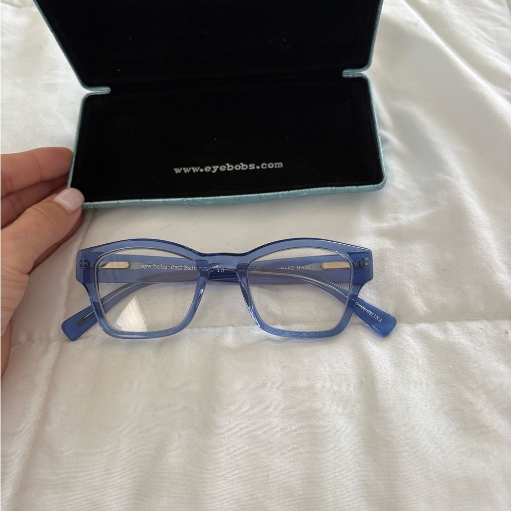 Eyebobs Blue Glasses